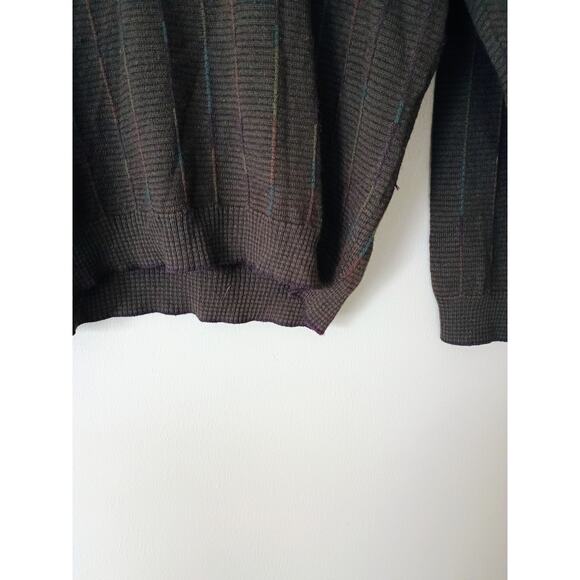 Lenor Romano v-neck sweater 100% extra fine merino wool quiet luxury minimalist - Picture 6 of 11